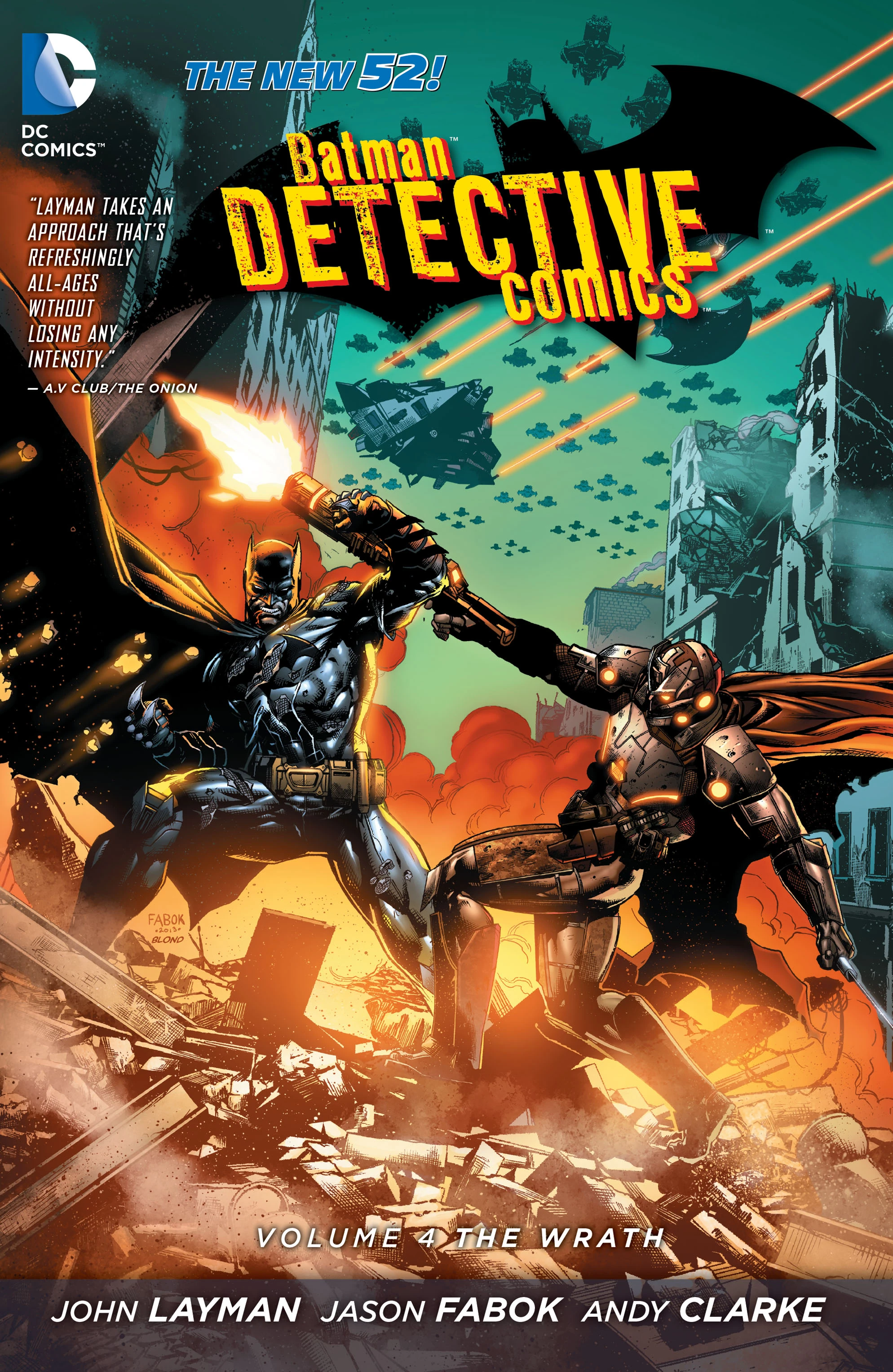 Batman - Detective Comics Vol. 4: The Wrath (DC, 2017) cover